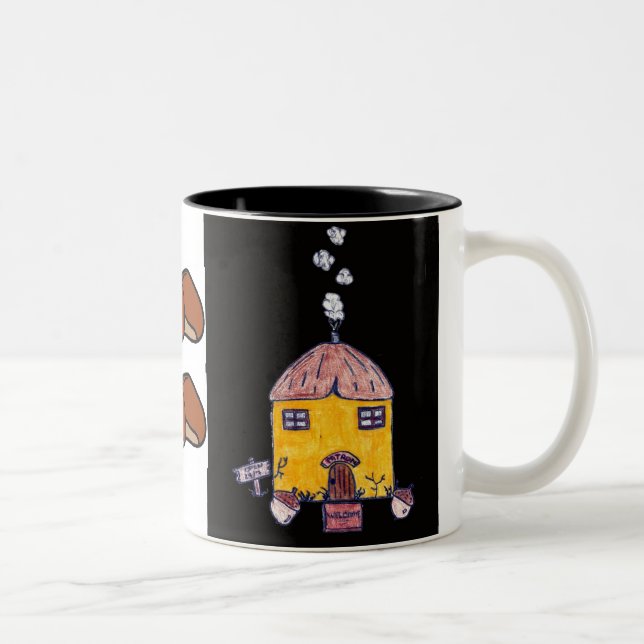 Tasse de hutte d'écrou (Droit)