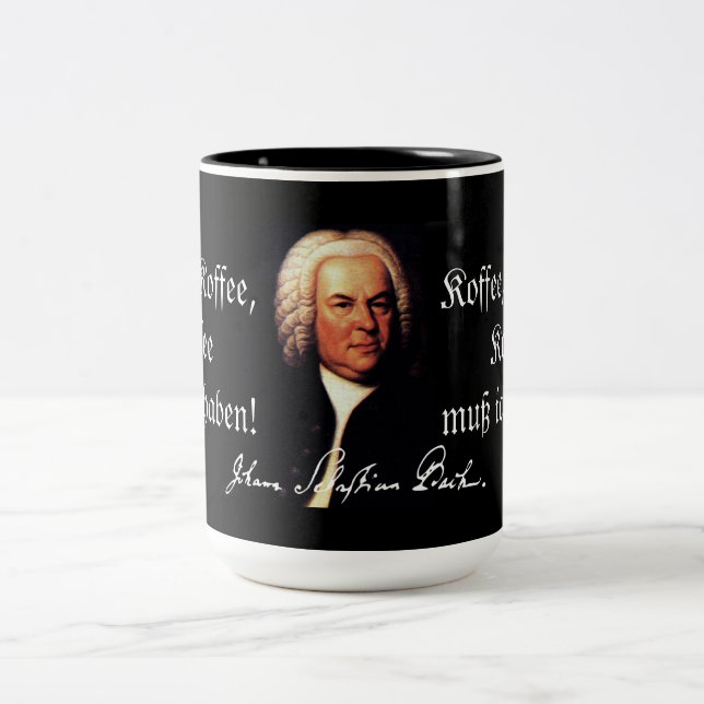 Tasse de J.S. Bach Koffee (Centre)