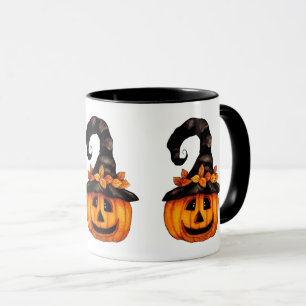 Tasse de Jack-o'-lantern de Halloween/automne