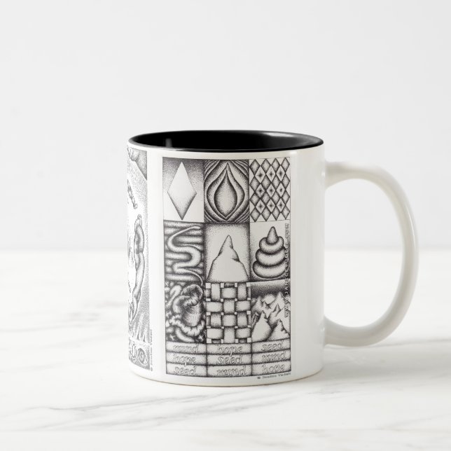Tasse de Janice Yudell Snake3 (Droit)