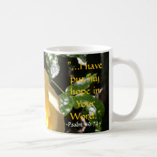 Tasse de jardin d'écriture sainte