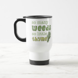 Tasse de jardinage drôle de voyage de tant de
