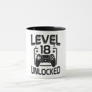 Tasse de jeu d'anniversaire personnalisée Niveau 1