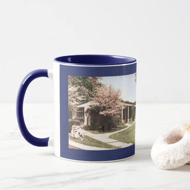 Tasse de joint d'école de pelouse de cerise (Avec donut)