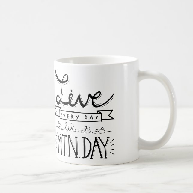 Tasse de jour de montagne (Droite)