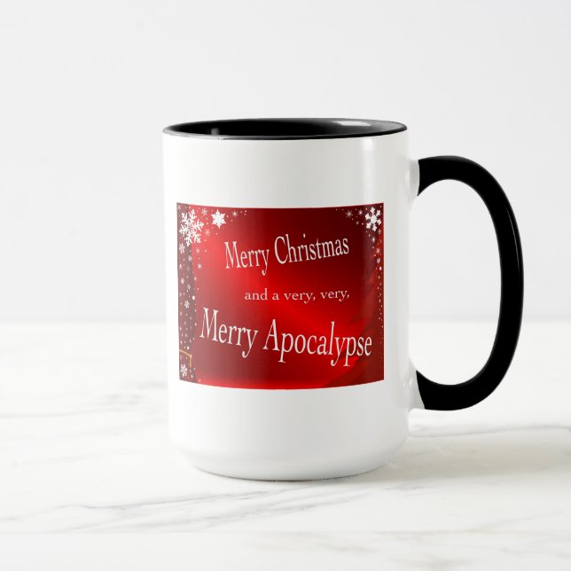 Tasse de "Joyeux Noël et d'apocalypse" (Droite)