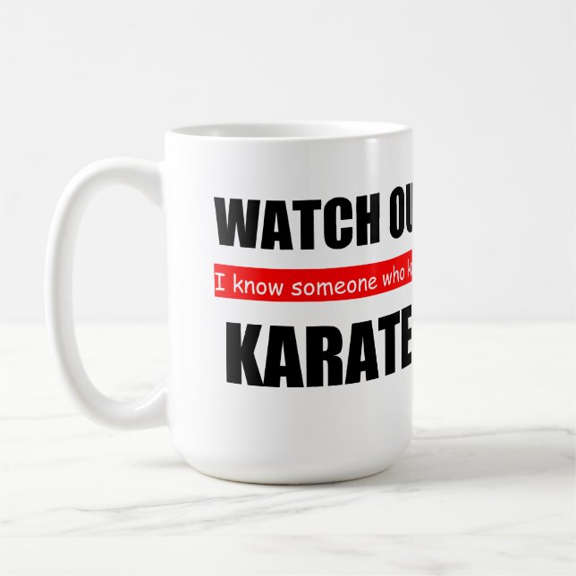 Tasse de karaté (Gauche)