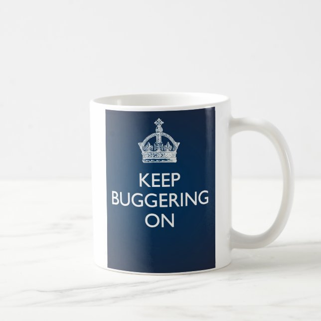 Tasse de KBO - profondément bleu (Droite)