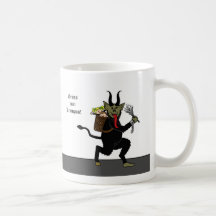 Tasse de Krampus de vom de Gruss (salutations de