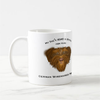 Tasse de la barbe de mon chien
