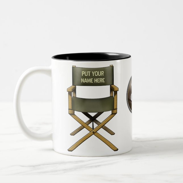 Tasse de la chaise du directeur personnalisable (Gauche)