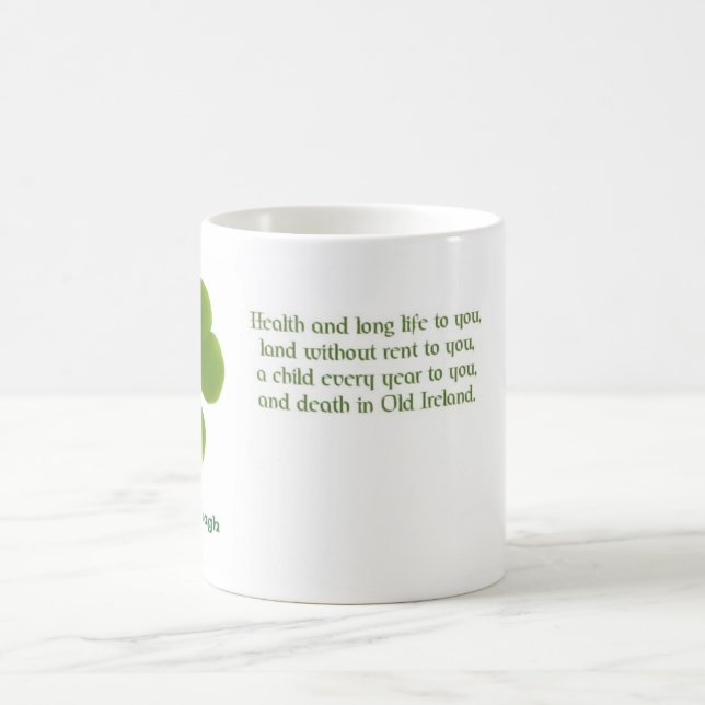 Tasse de la citation 01 d'Irlandais (Centre)