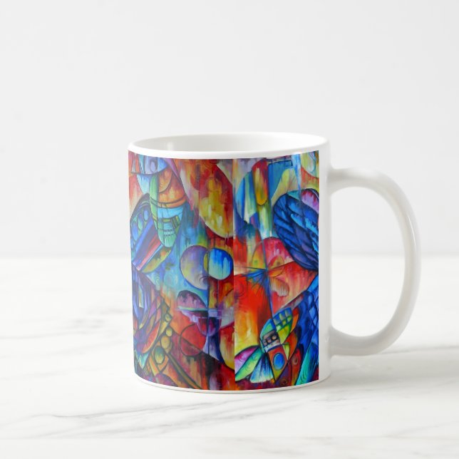 Tasse de la composition 1 en papillon (Droite)