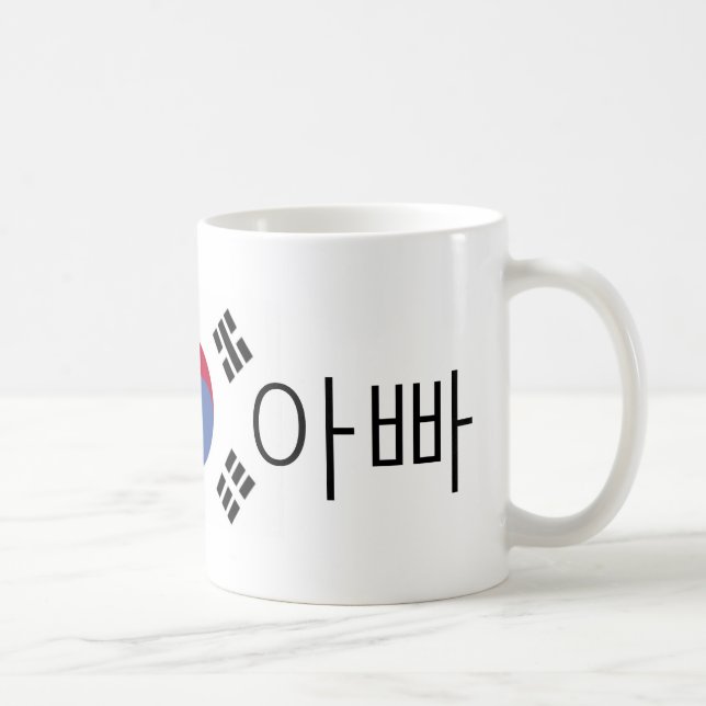 Tasse de la Corée de papa (Droite)