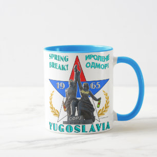Tasse de la coupure de ressort de la Yougoslavie