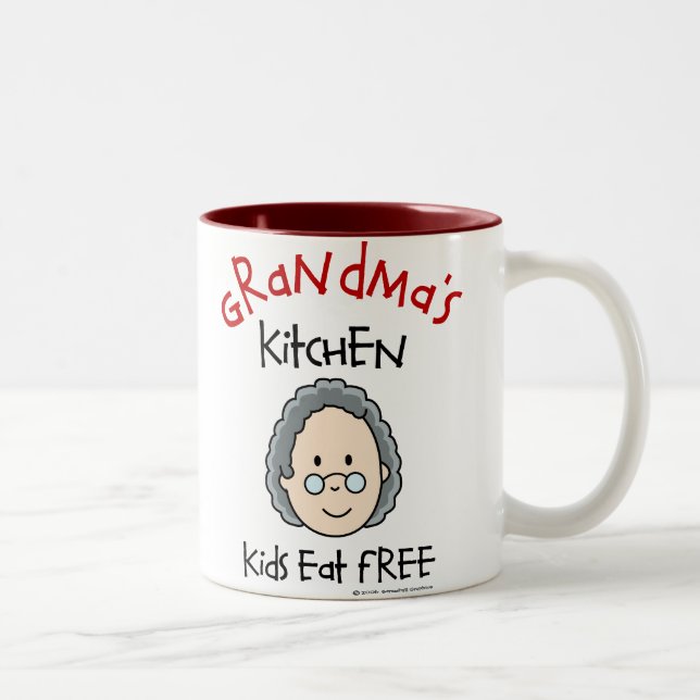 Tasse de la cuisine de la grand-maman (Droit)
