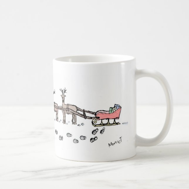 Tasse de la dépendance de Père Noël (Droite)