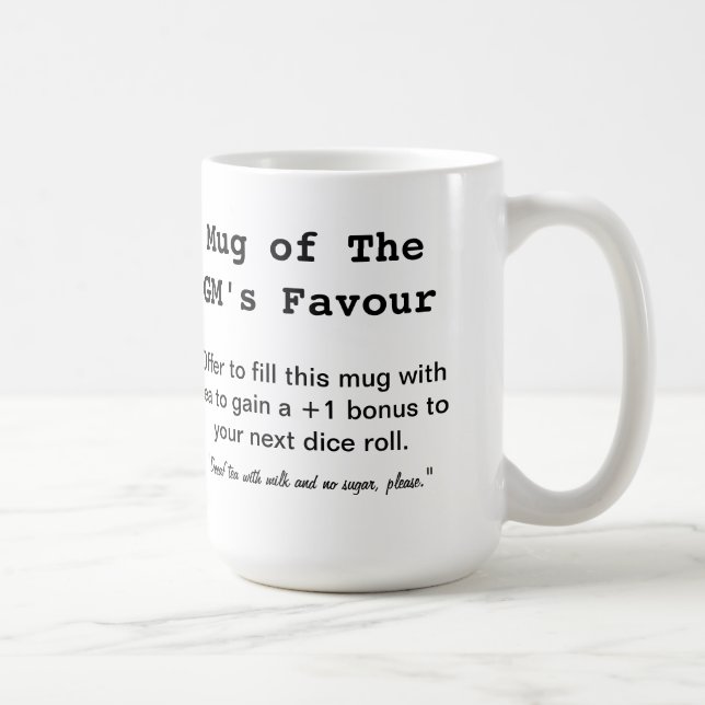 Tasse de la faveur du GM (Droite)