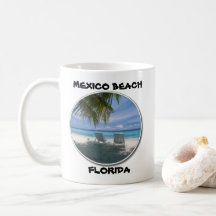 TASSE DE LA FLORIDE COFEE DE PLAGE DU MEXIQUE
