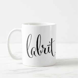 tasse de la Lettonie bonjour de labrīt