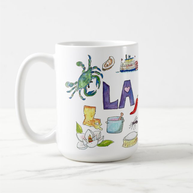 Tasse de la Louisiane (Gauche)