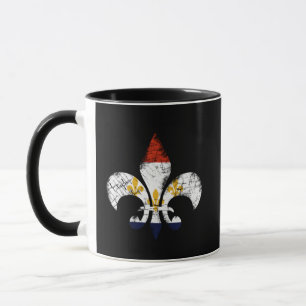 Tasse de la Louisiane de drapeau de la