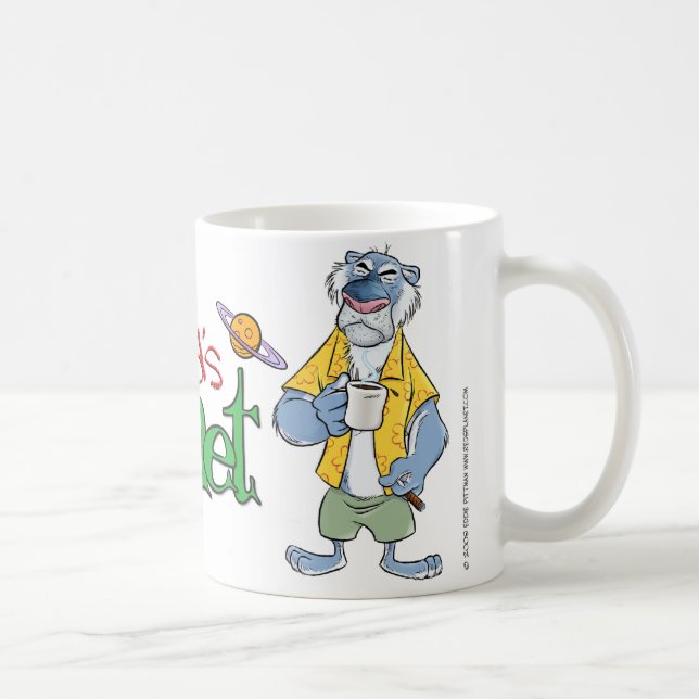 Tasse de la planète du rouge (Droite)