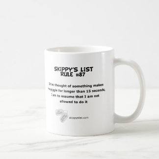 Tasse de la règle #87