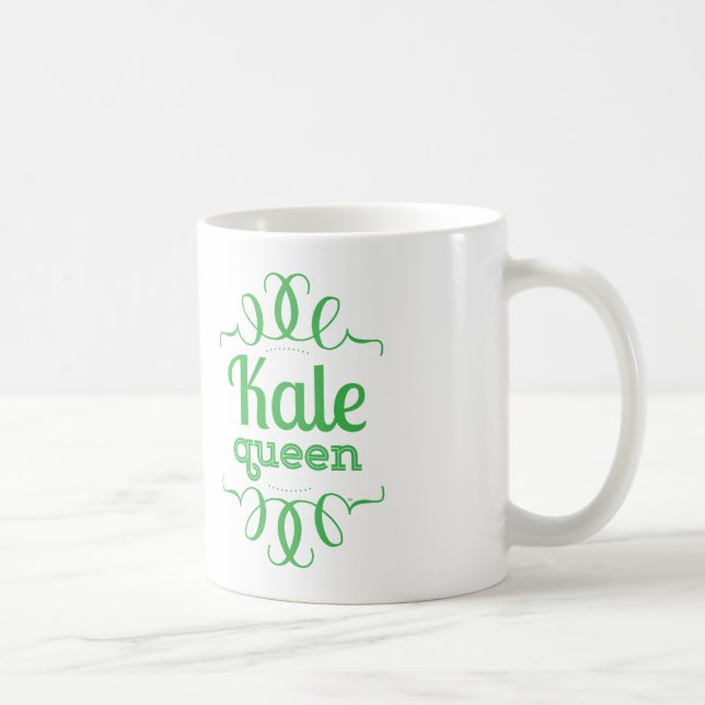 Tasse de la Reine de chou frisé (Droite)