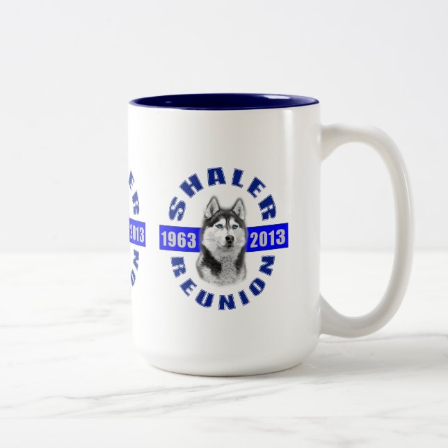 Tasse de la Réunion 1963-2013 de Shaler (Droit)