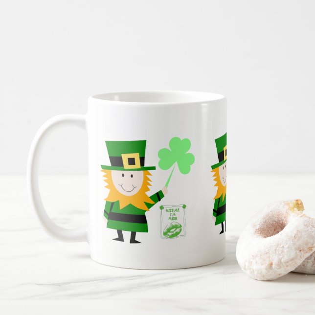 Tasse de la Saint-Patrick (Avec donut)