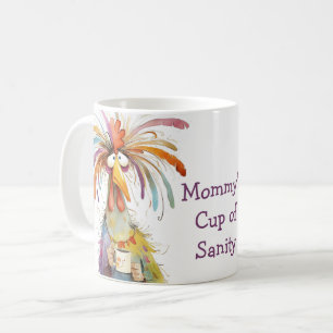 Tasse de la santé mentale de maman pour la fête de