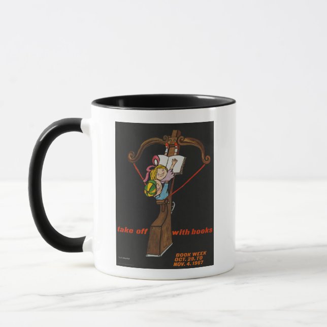 Tasse de la semaine du livre de 1967 enfants (Gauche)