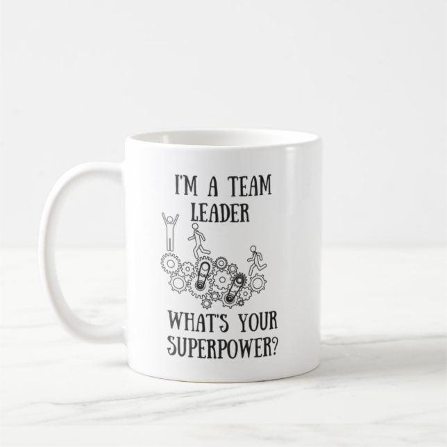 Tasse de la superpuissance de meneur d'équipe (Gauche)