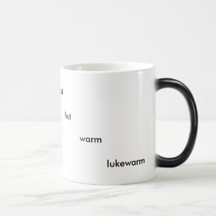 Tasse de la température