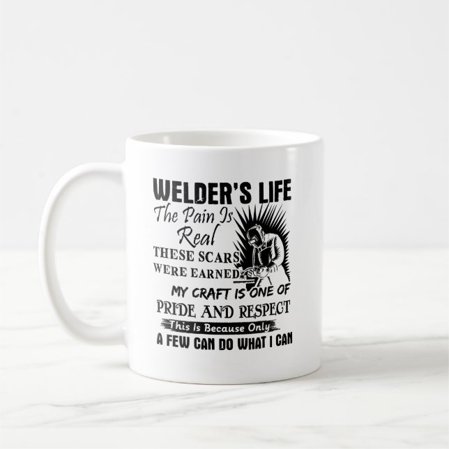 Tasse de la vie de la soudeuse (Gauche)