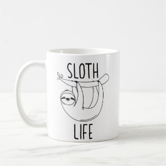 Tasse de la vie de paresse