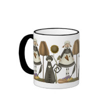 Tasse de la vie de pèlerin de thanksgiving