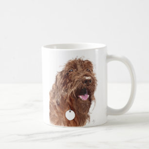 Tasse de Labradoodle #1 de chocolat