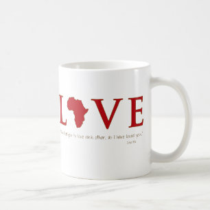Tasse de l'Afrique d'amour