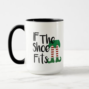 Tasse de l'aide de Santa - Cadeau de Noël de lutin