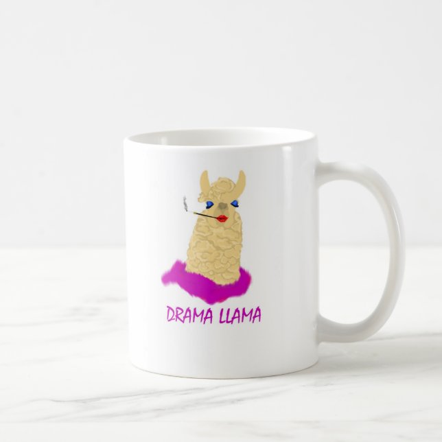 Tasse de lama de drame (Droite)