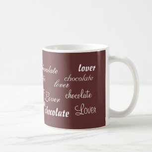 Tasse de l'amant au chocolat