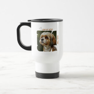 Tasse de l'amour Mug pour amoureux de chiens voyag