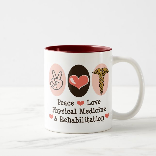 Tasse de l'amour PM&R de paix (Droit)