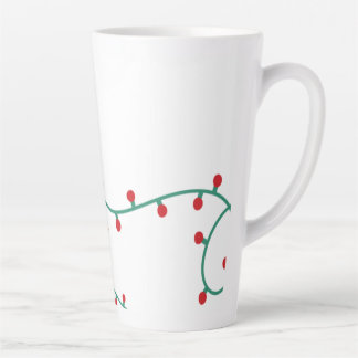 Tasse de latte de Noël