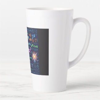 Tasse de Latte de Science de la Physique de l'Art