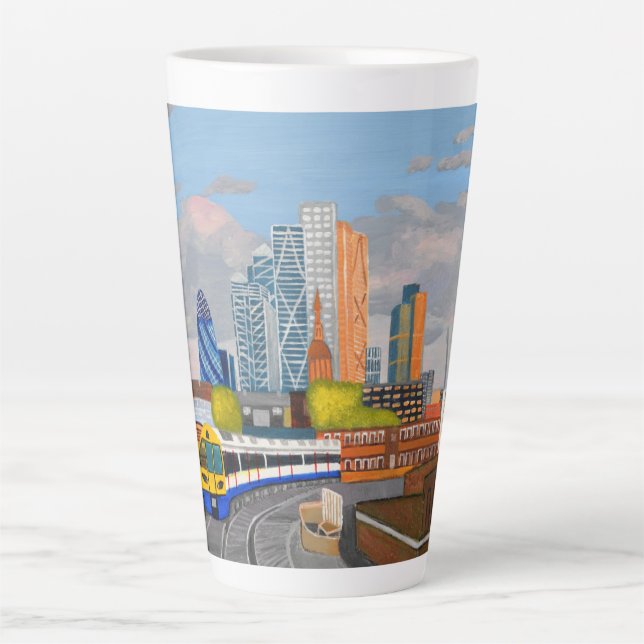 Tasse de latte London Overground  (Devant)