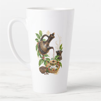 Tasse de latte pour la cérémonie traditionnelle ét