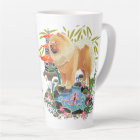 TASSE DE latte SONGMAO avec du texte à l'arrière